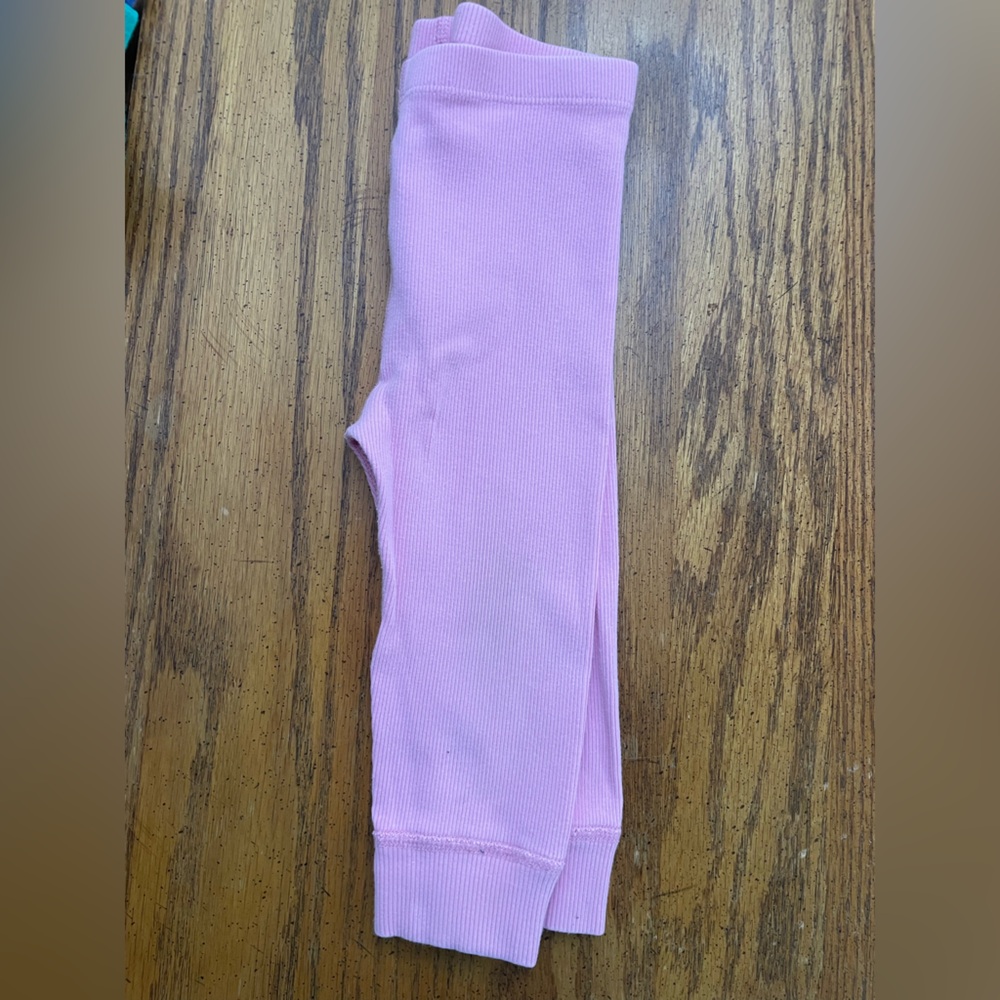 Hanna Andersson Light Pink Kids Leggings